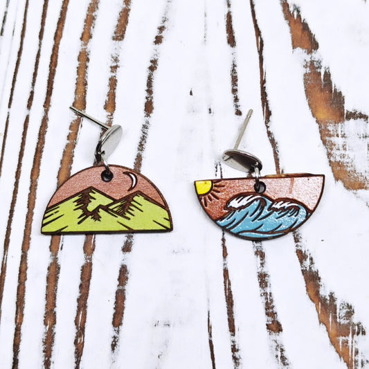 Pantallas Océano y Monte