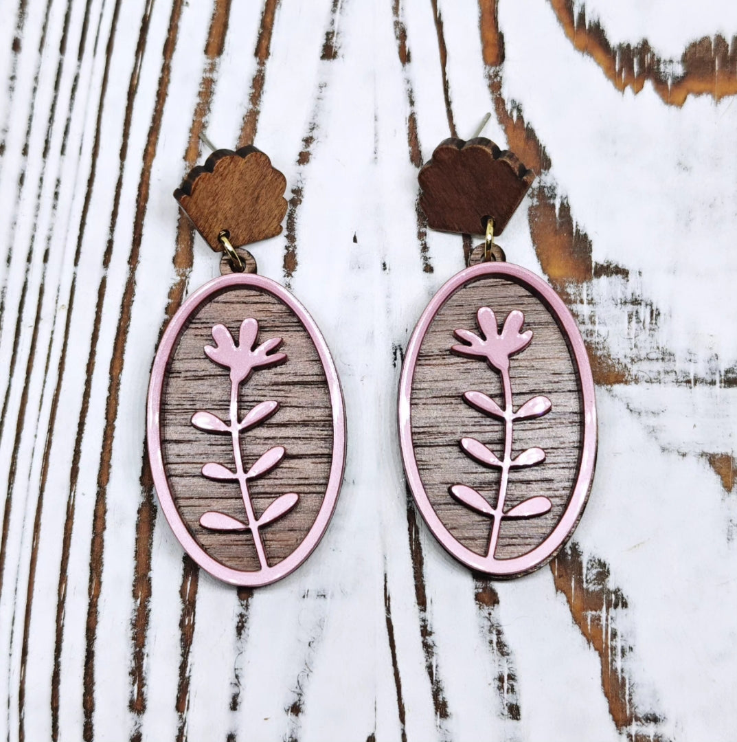 Pantallas botánicas en acrílico y madera