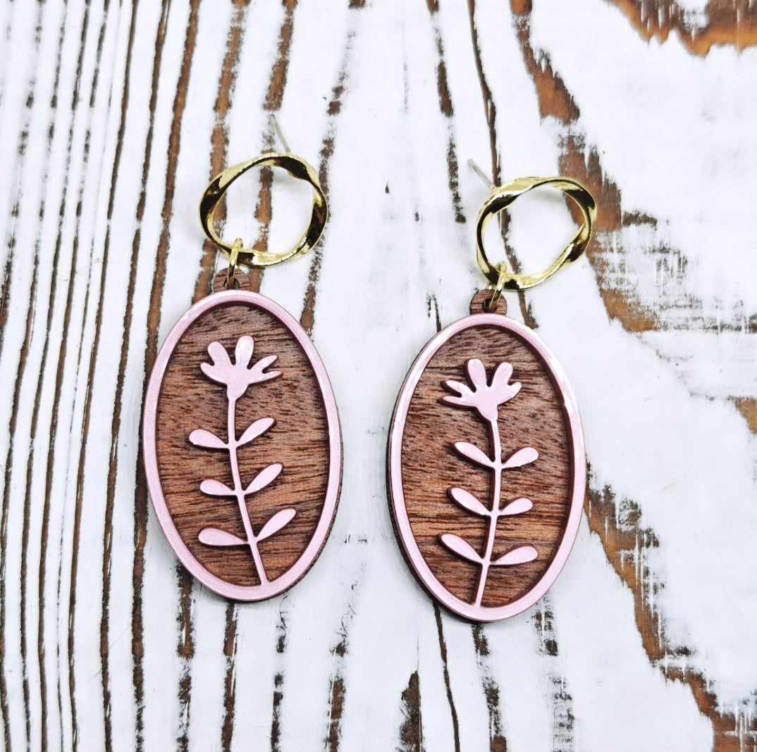 Pantallas botánicas en acrílico y madera