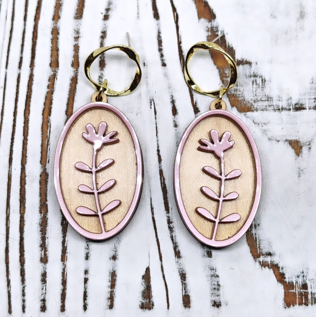 Pantallas botánicas en acrílico y madera