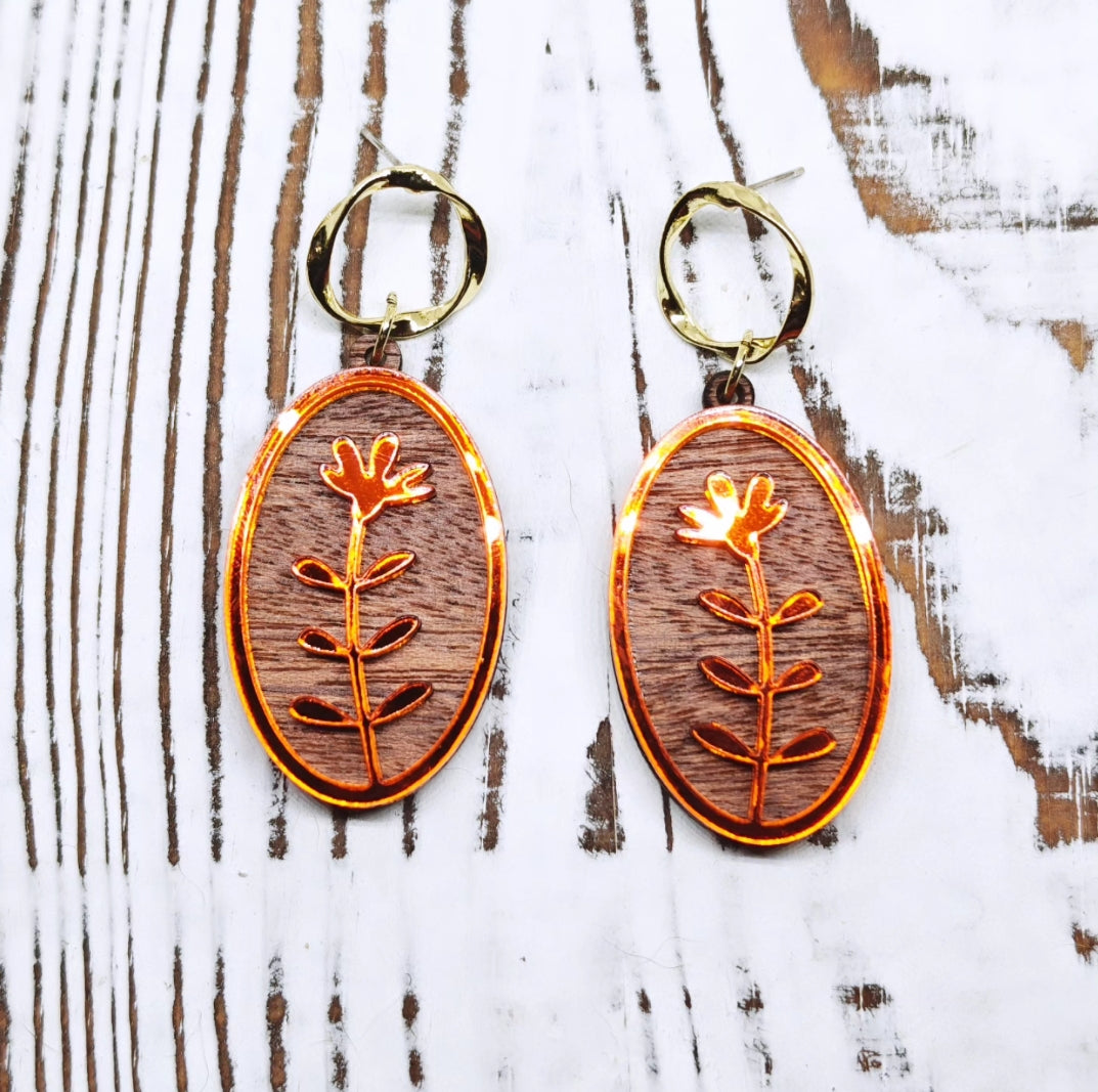 Pantallas botánicas en acrílico y madera