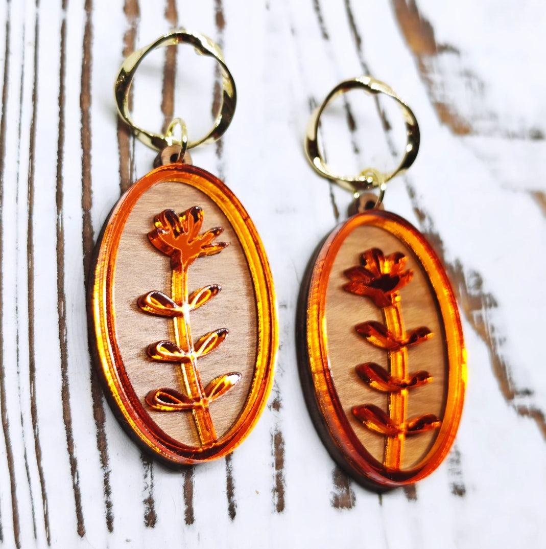 Pantallas botánicas en acrílico y madera