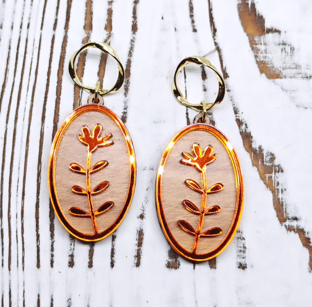 Pantallas botánicas en acrílico y madera