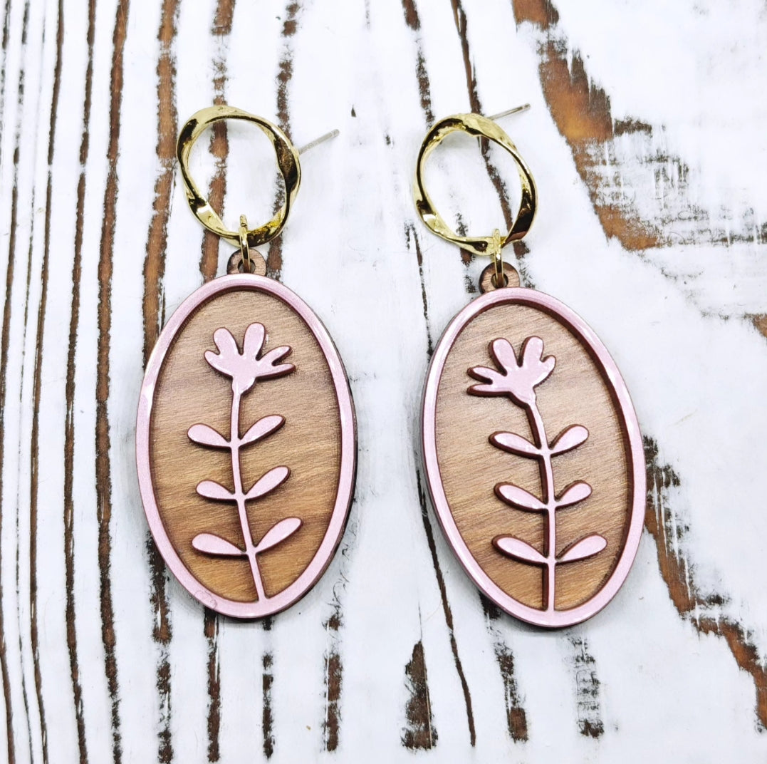 Pantallas botánicas en acrílico y madera