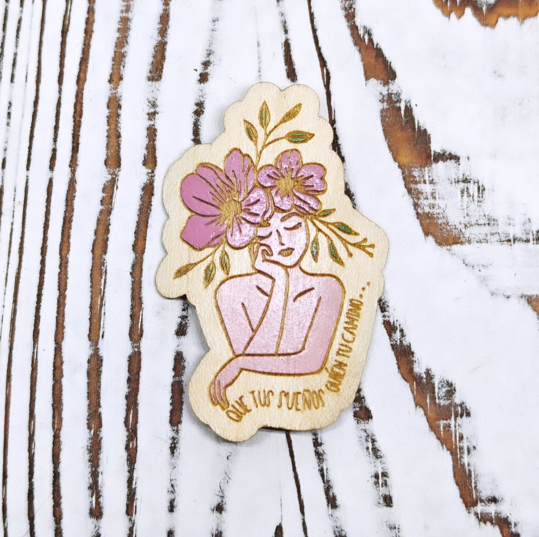 Sueña y florece Sticker