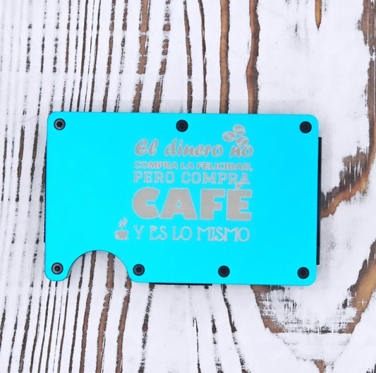 Wallet El dinero no compra la felicidad