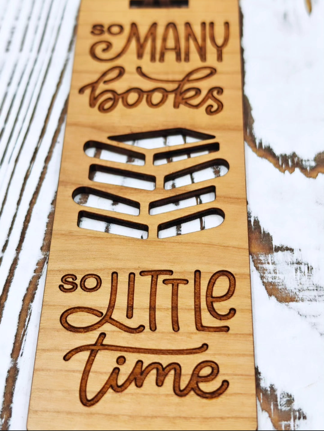 Wood Bookmarks, Lettering Collection