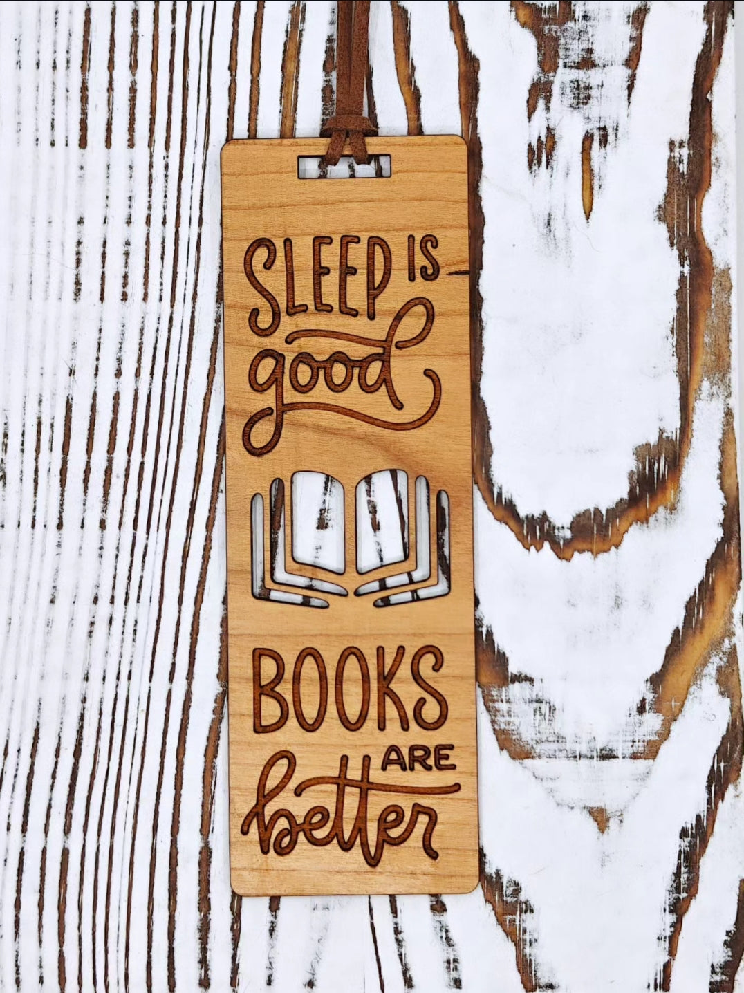 Wood Bookmarks, Lettering Collection