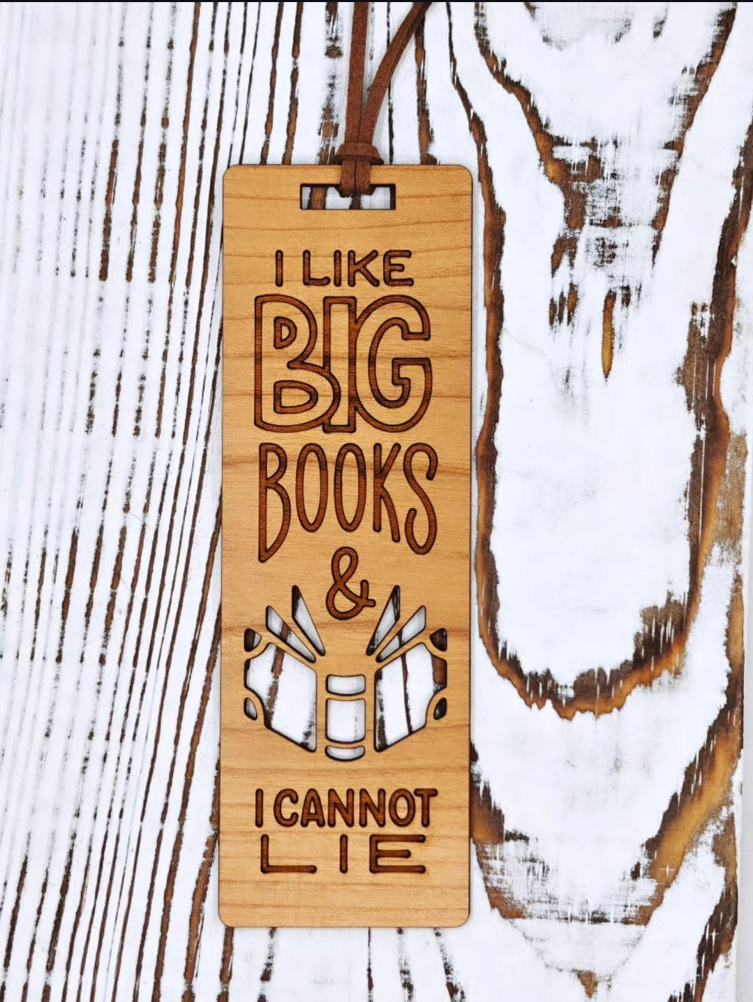 Wood Bookmarks, Lettering Collection