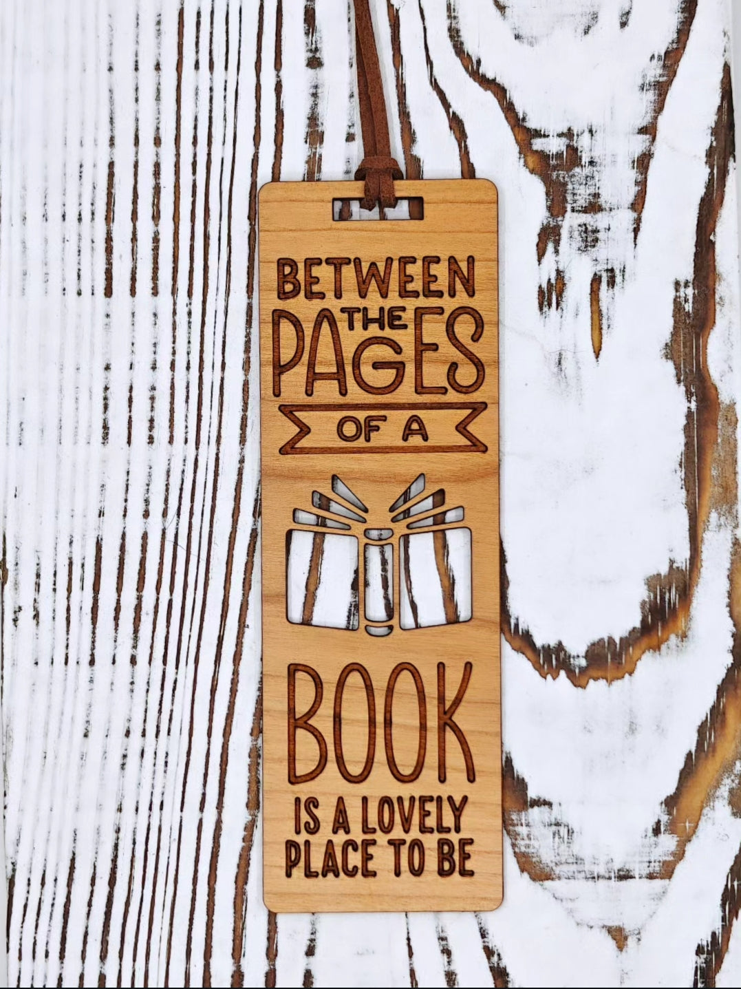 Wood Bookmarks, Lettering Collection