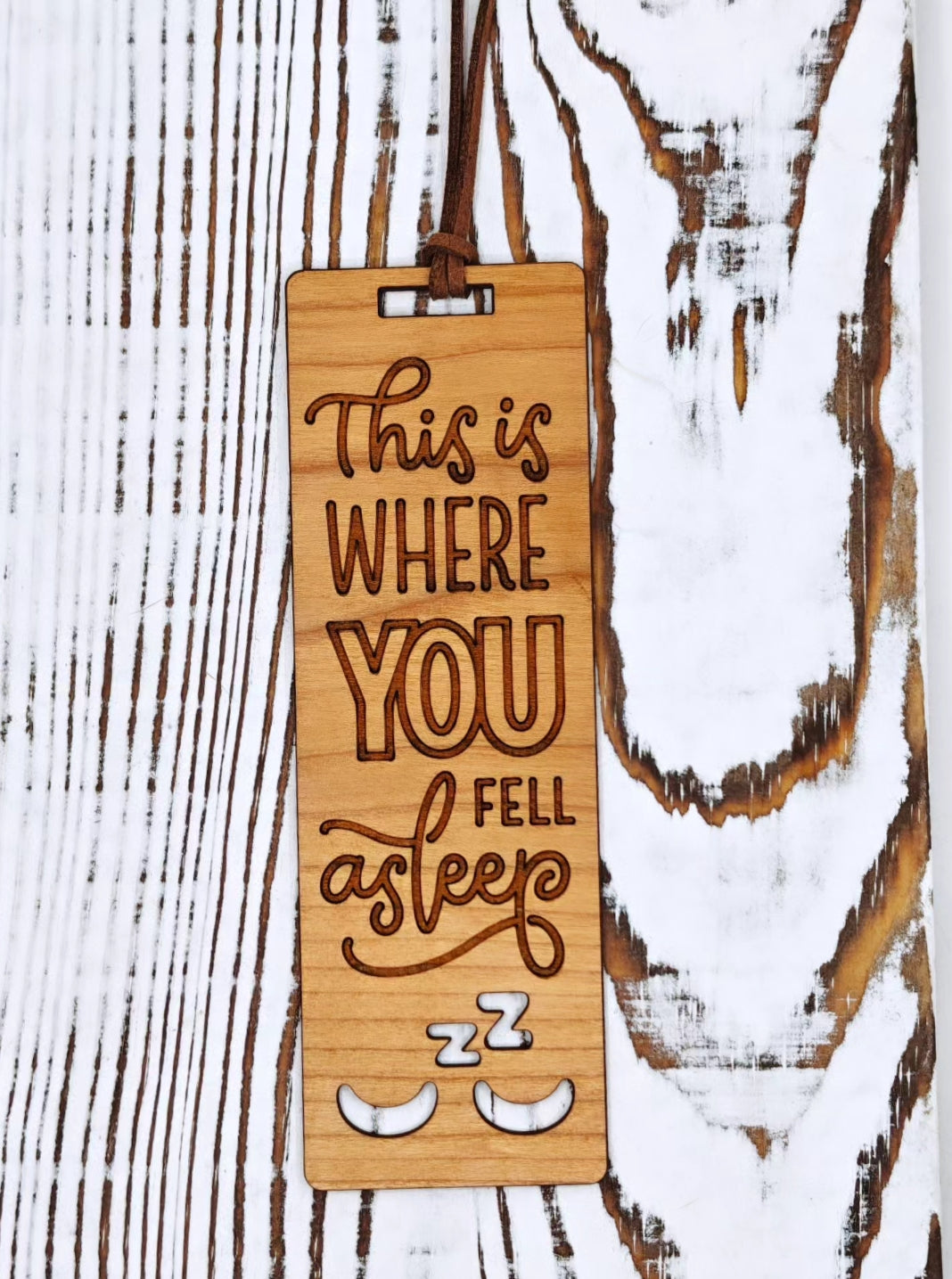 Wood Bookmarks, Lettering Collection