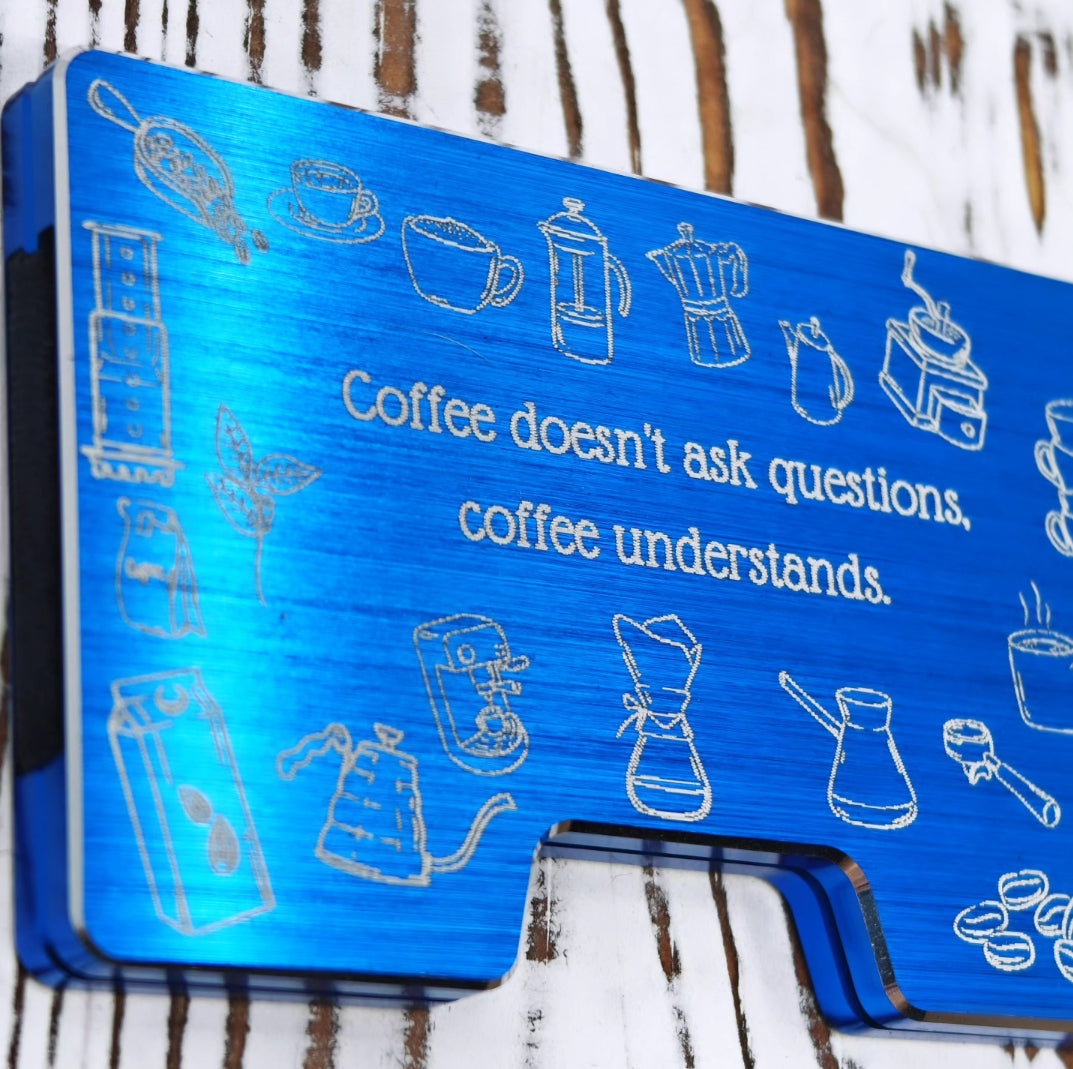 Nueva Wallet Coffee doesn't ask questions