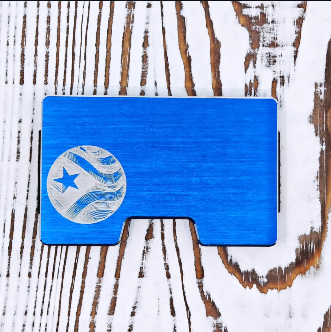 Nueva Wallet Bandera Circular
