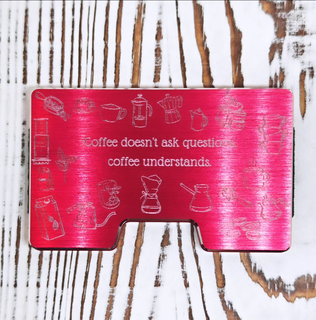 Nueva Wallet Coffee doesn't ask questions