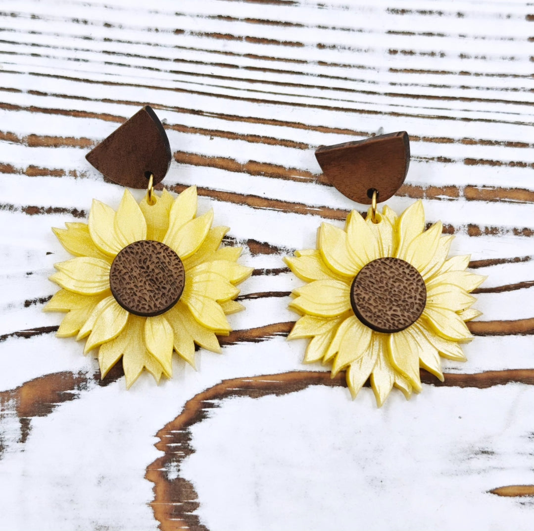 Pantallas Girasol Acrílico