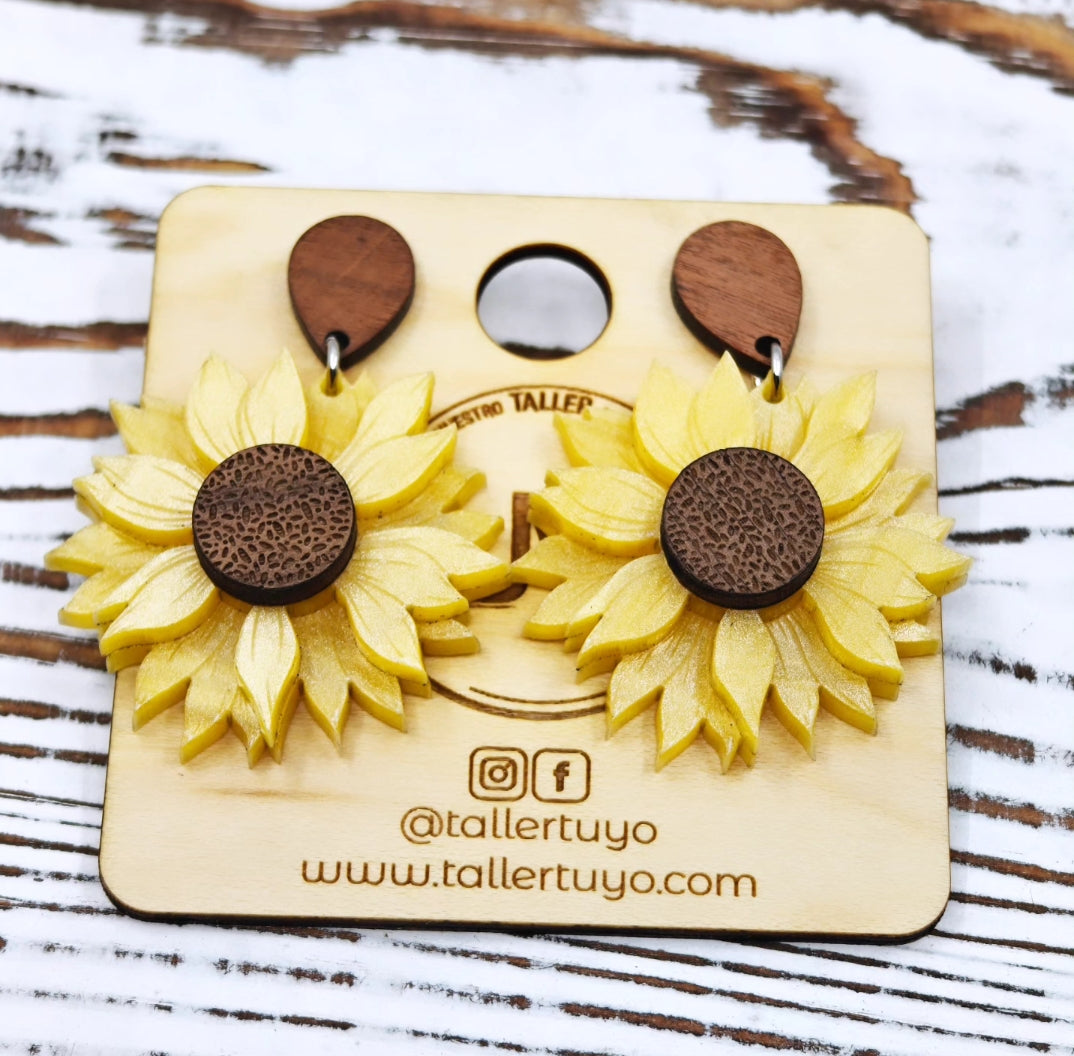 Pantallas Girasol Acrílico