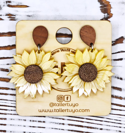 Pantallas Girasol Acrílico