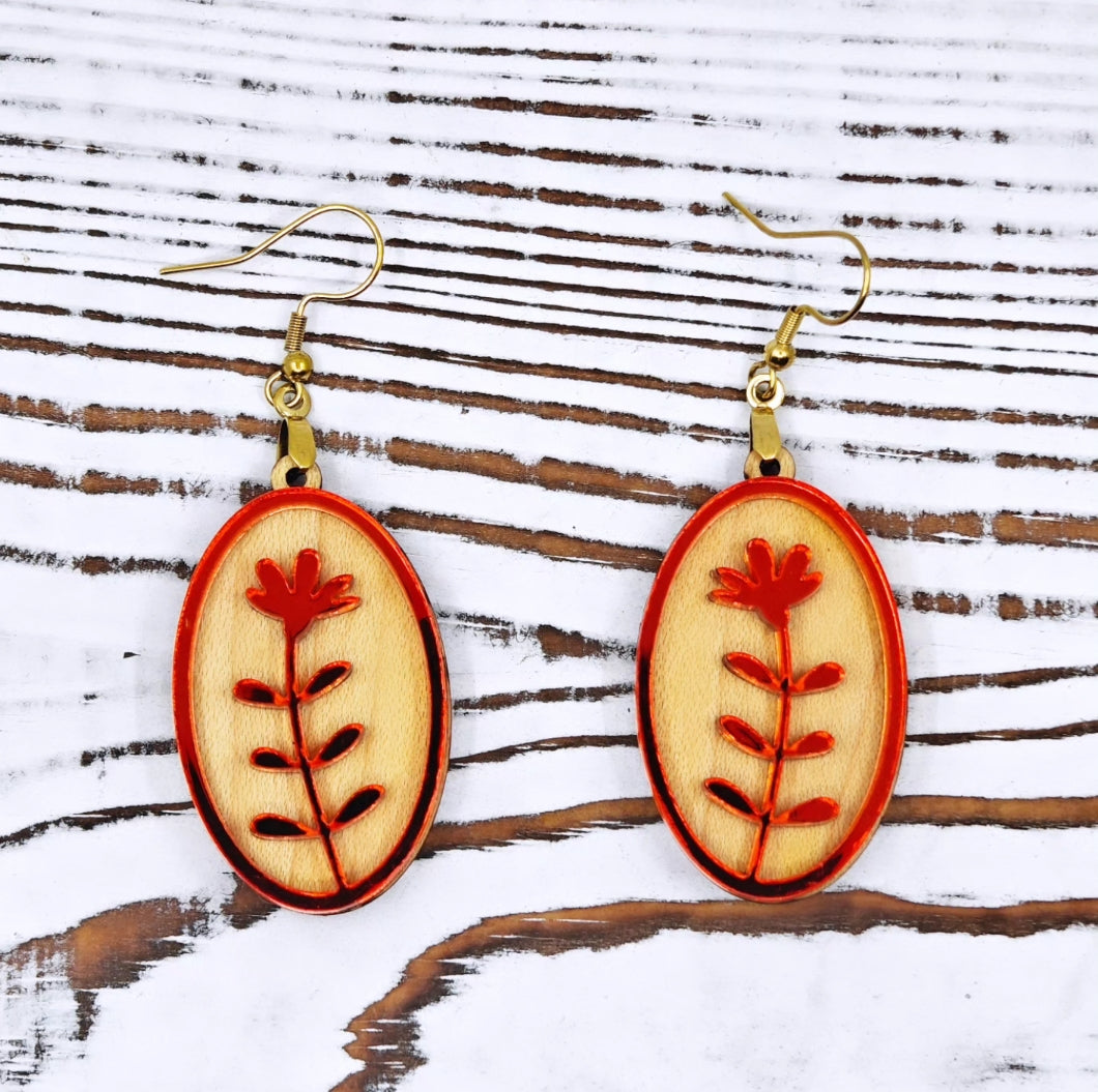 Pantallas botánicas en acrílico y madera