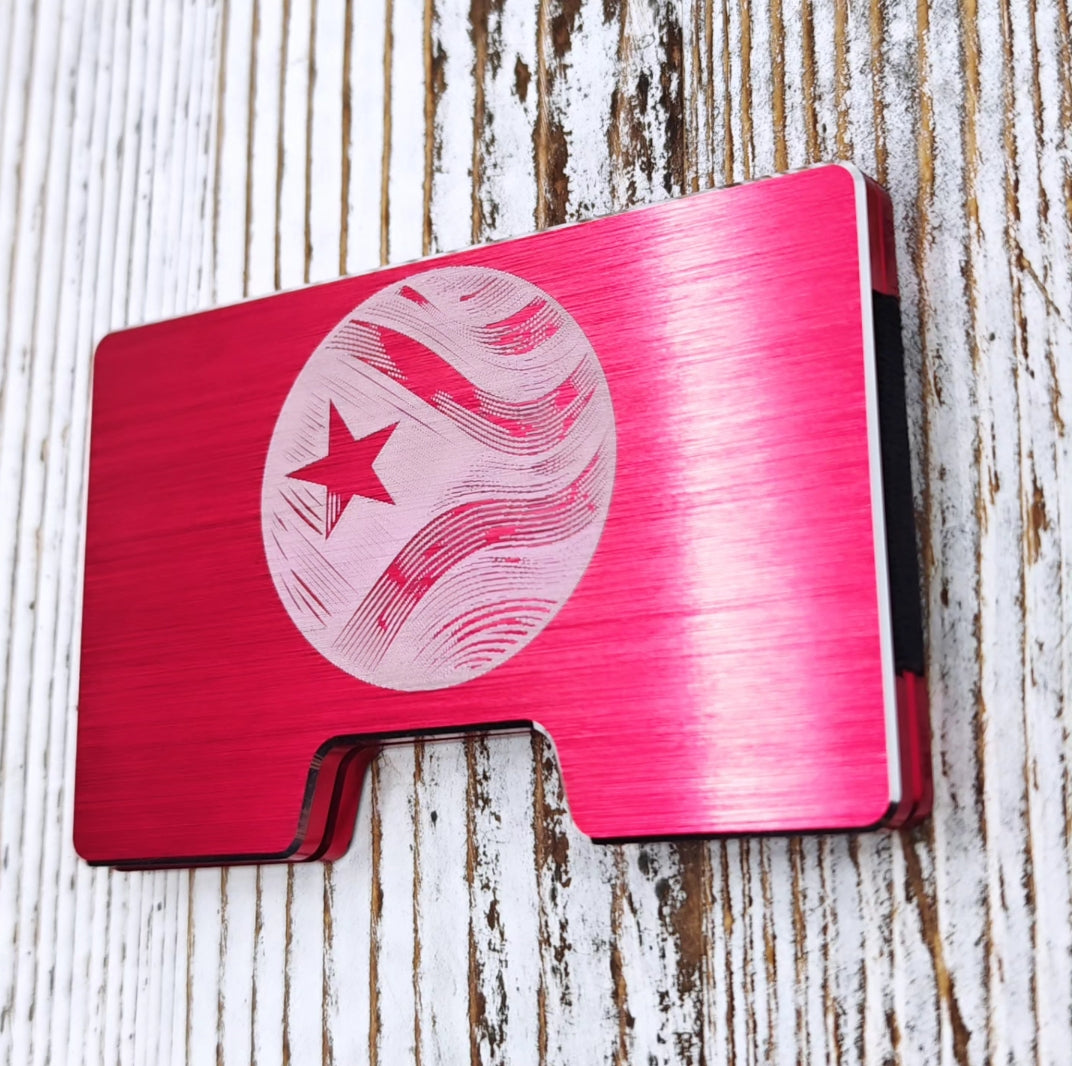 Nueva Wallet Bandera Circular
