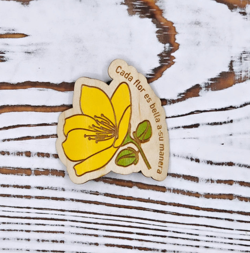 Cada flor es bella a su manera sticker