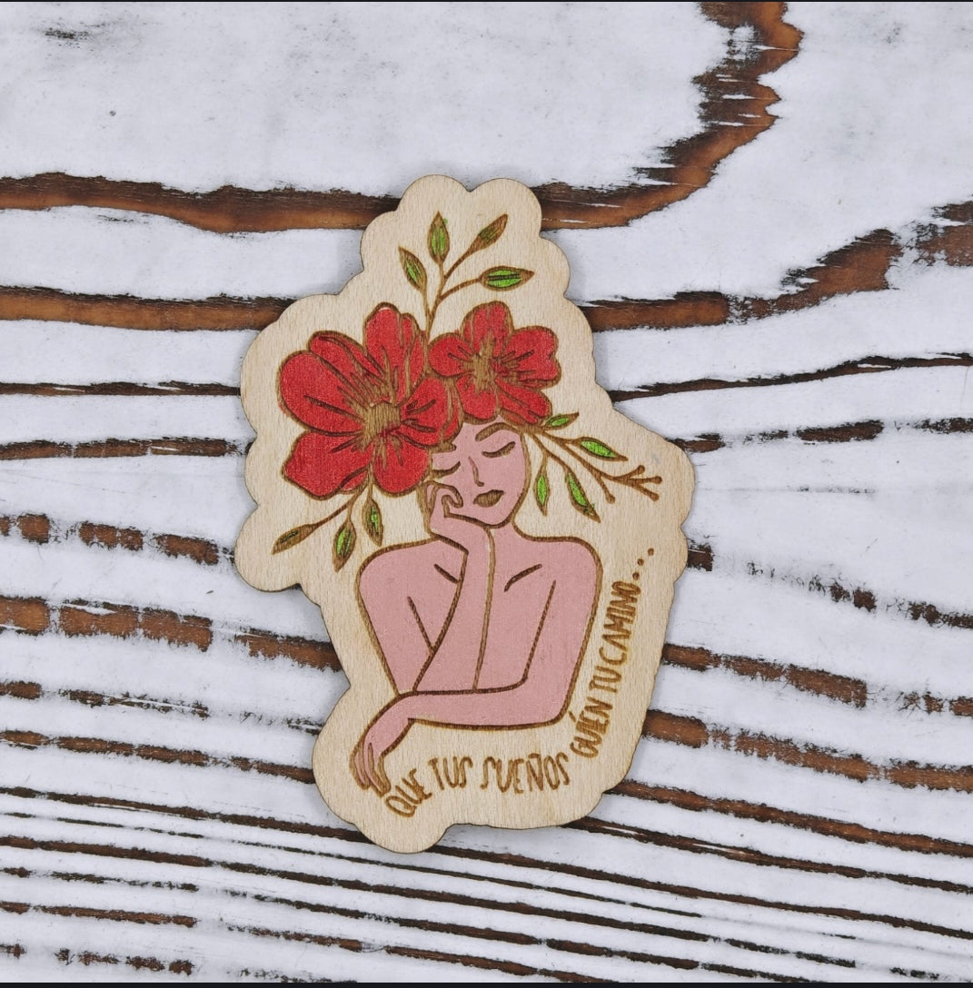 Sueña y florece Sticker