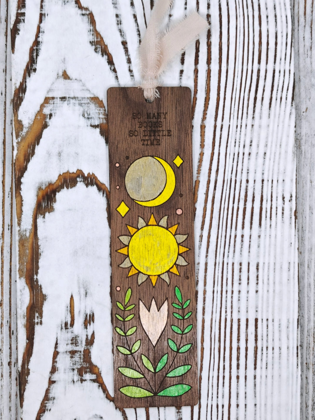 "Magic" Wood Bookmarks