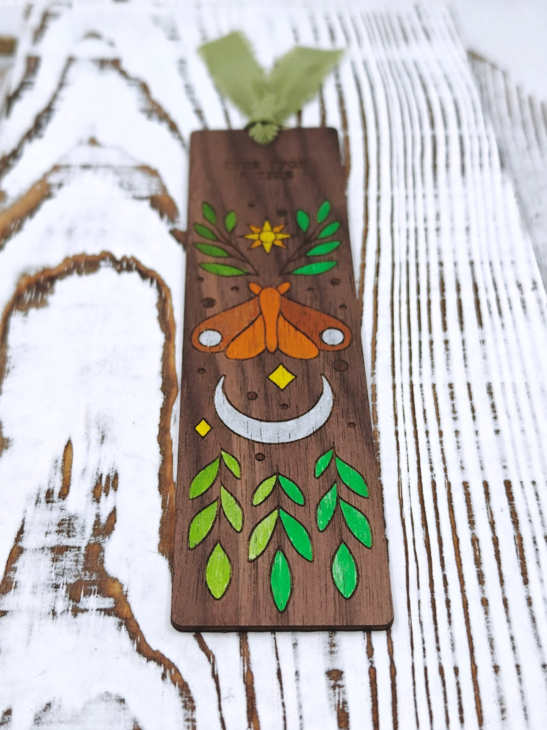 "Magic" Wood Bookmarks