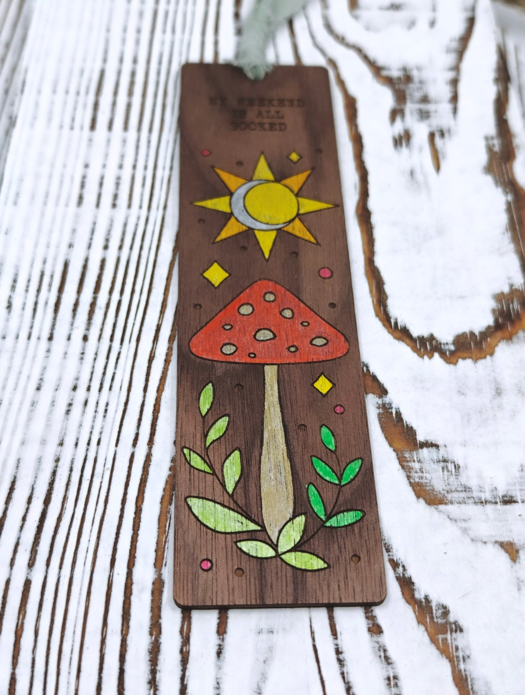 "Magic" Wood Bookmarks