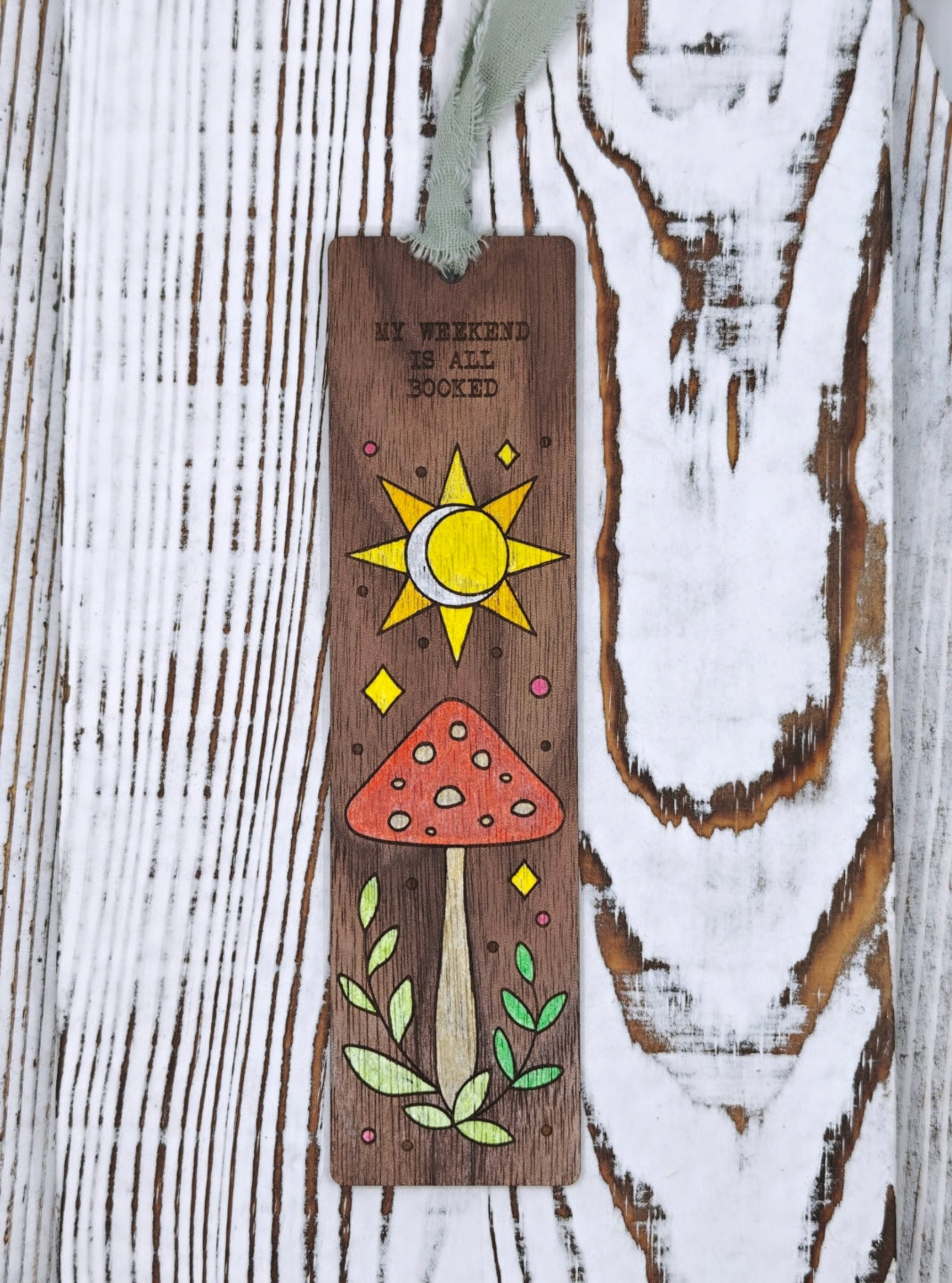 "Magic" Wood Bookmarks