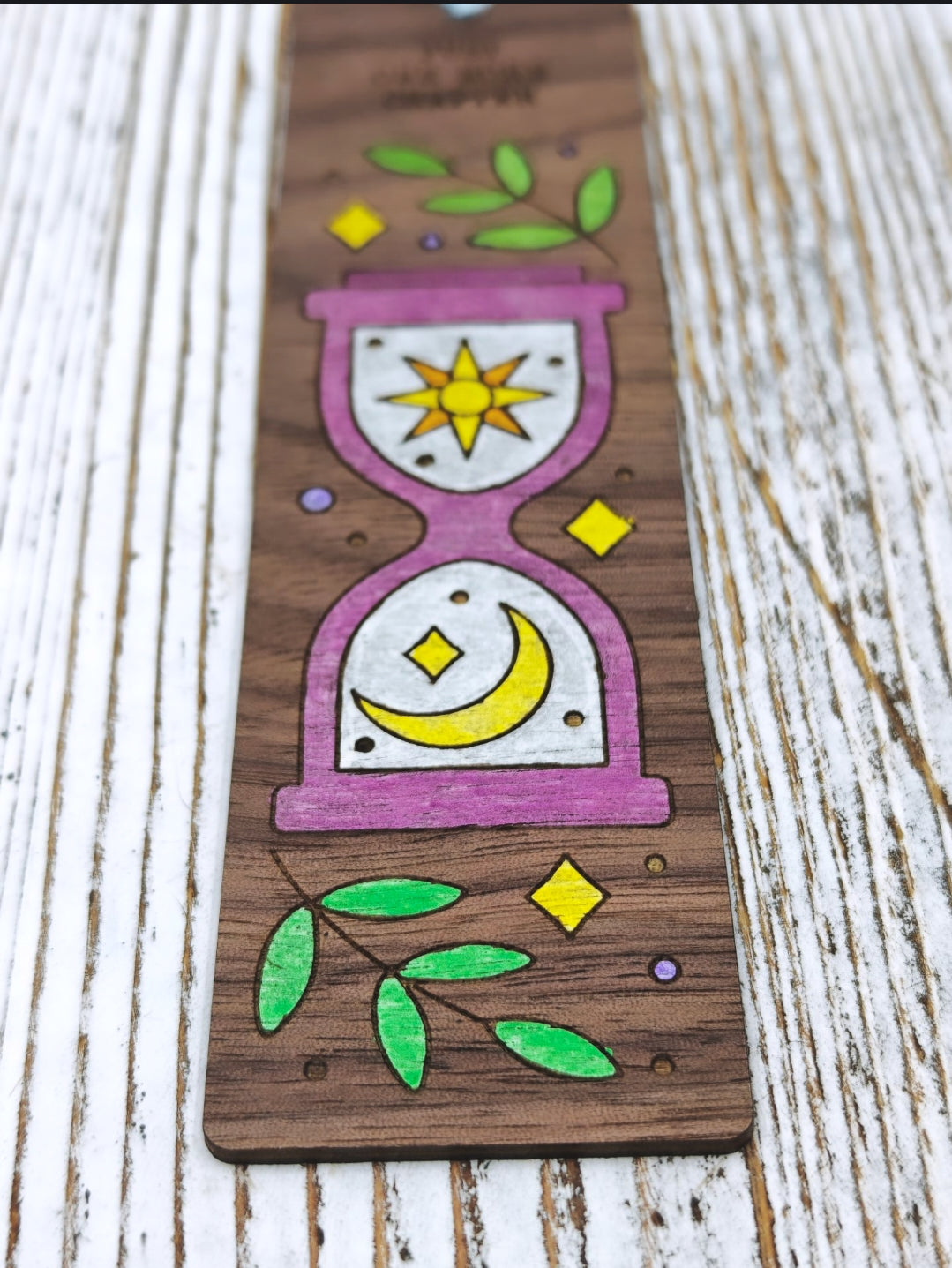 "Magic" Wood Bookmarks