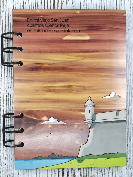 Libreta en Madera A5 | Rellenable | Morro