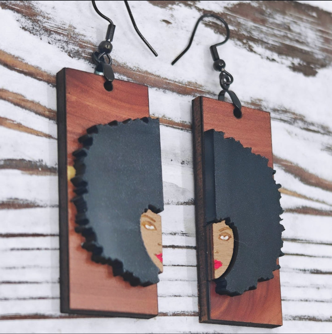 Pantallas de Madera Afro