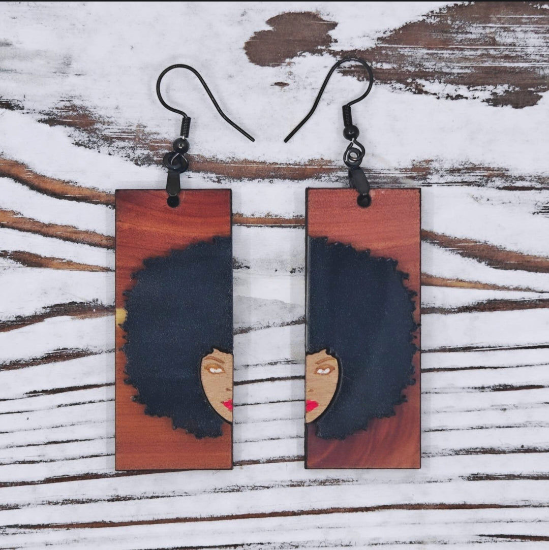 Pantallas de Madera Afro