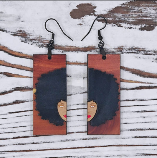 Pantallas de Madera Afro