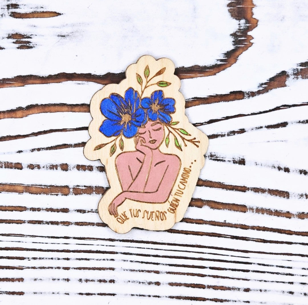 Sueña y florece Sticker