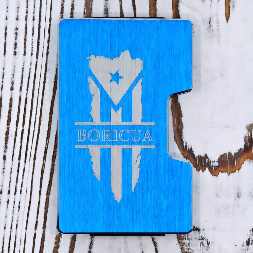Nueva Wallet Bandera Boricua